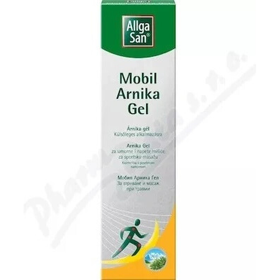 Allga San Arnica gel 1×100 ml, gel antiinflamator