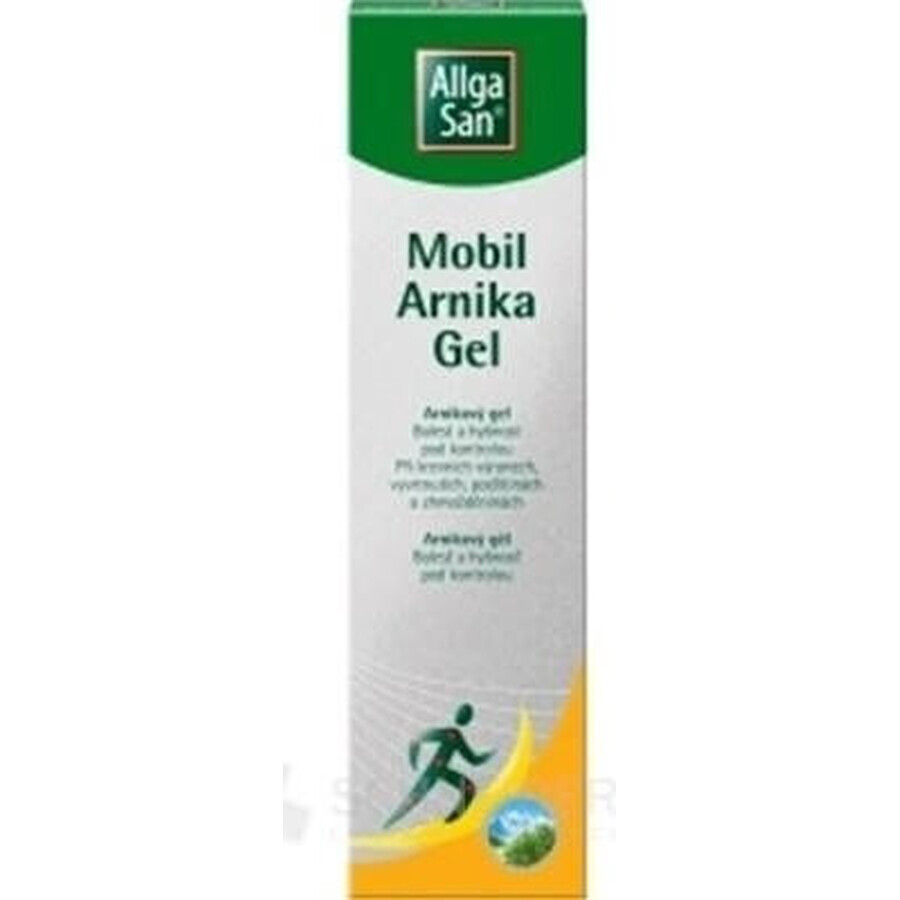 Allga San Arnica gel 1×100 ml, gel antiinflamator