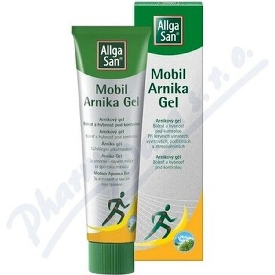 Allga San Arnica gel 1×100 ml, gel antiinflamator