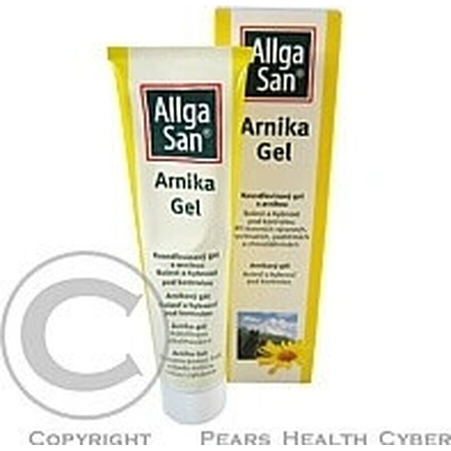 Allga San Arnica gel 1×100 ml, gel antiinflamator