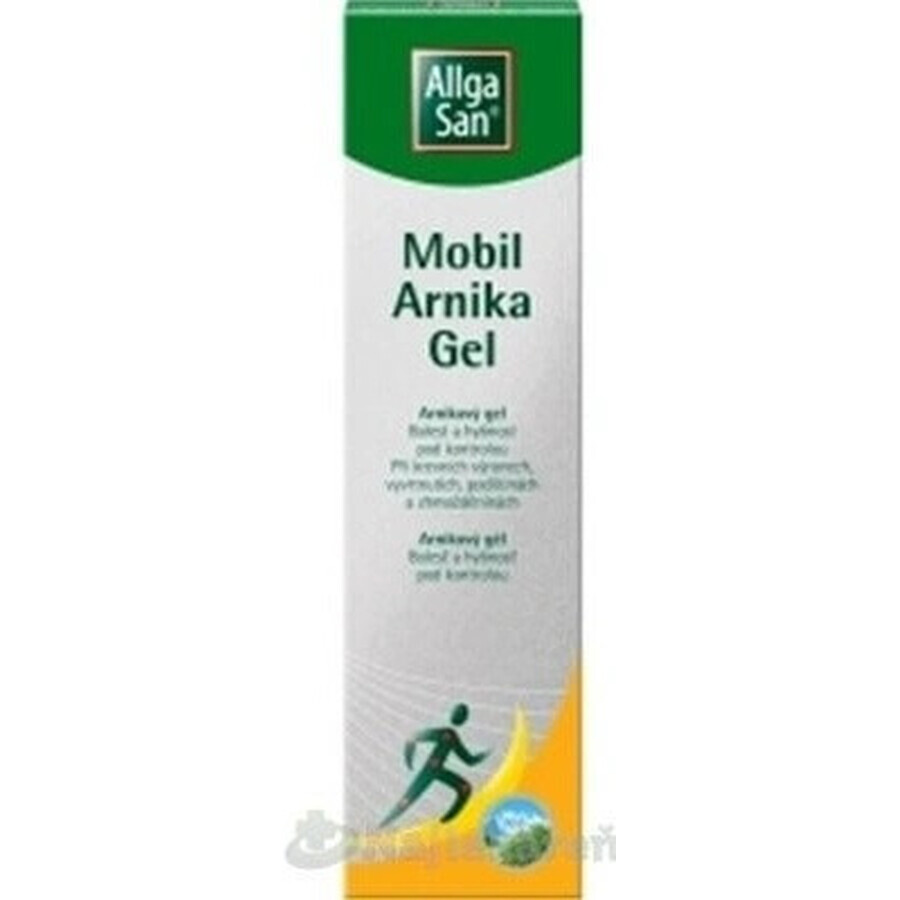 Allga San Arnica gel 1×100 ml, gel antiinflamator