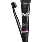 CURAPROX Black is White + CS 5460 1×1 set, 90 ml whitening tandpasta + CS 5460 tandenborstel