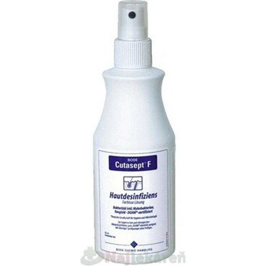 Hartmann BODE Cutasept F Spray 1×250 ml, disinfettante cutaneo alcolico incolore