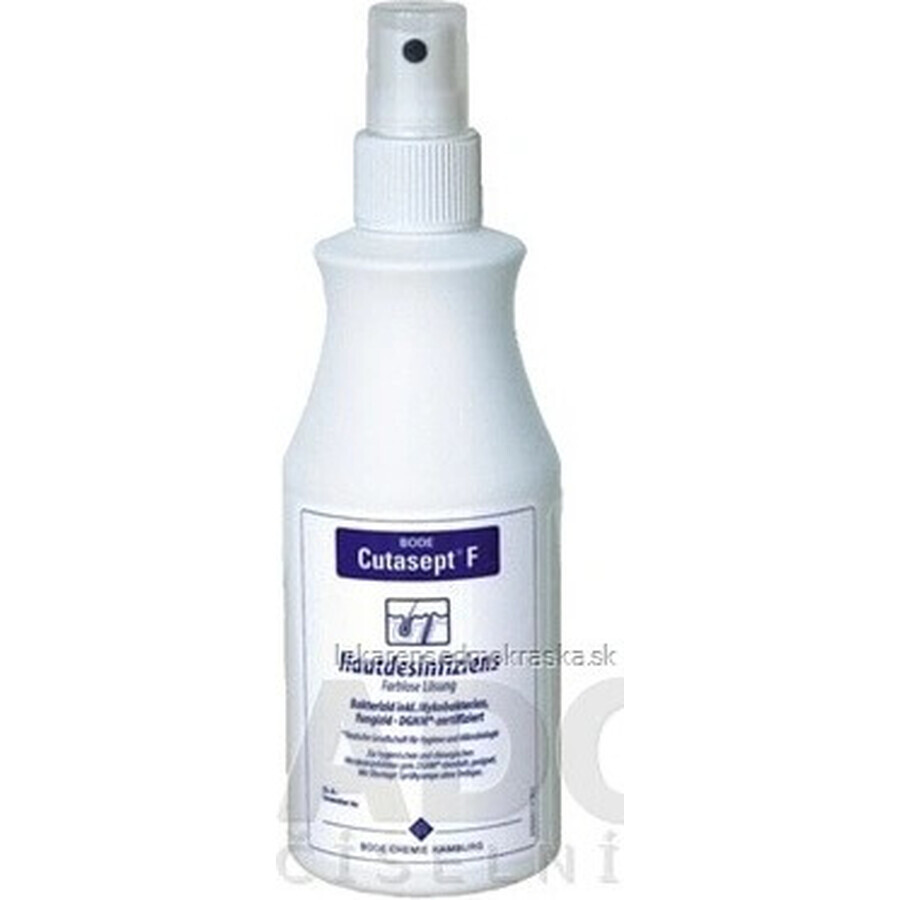 Hartmann BODE Cutasept F Spray 1×250 ml, disinfettante cutaneo alcolico incolore