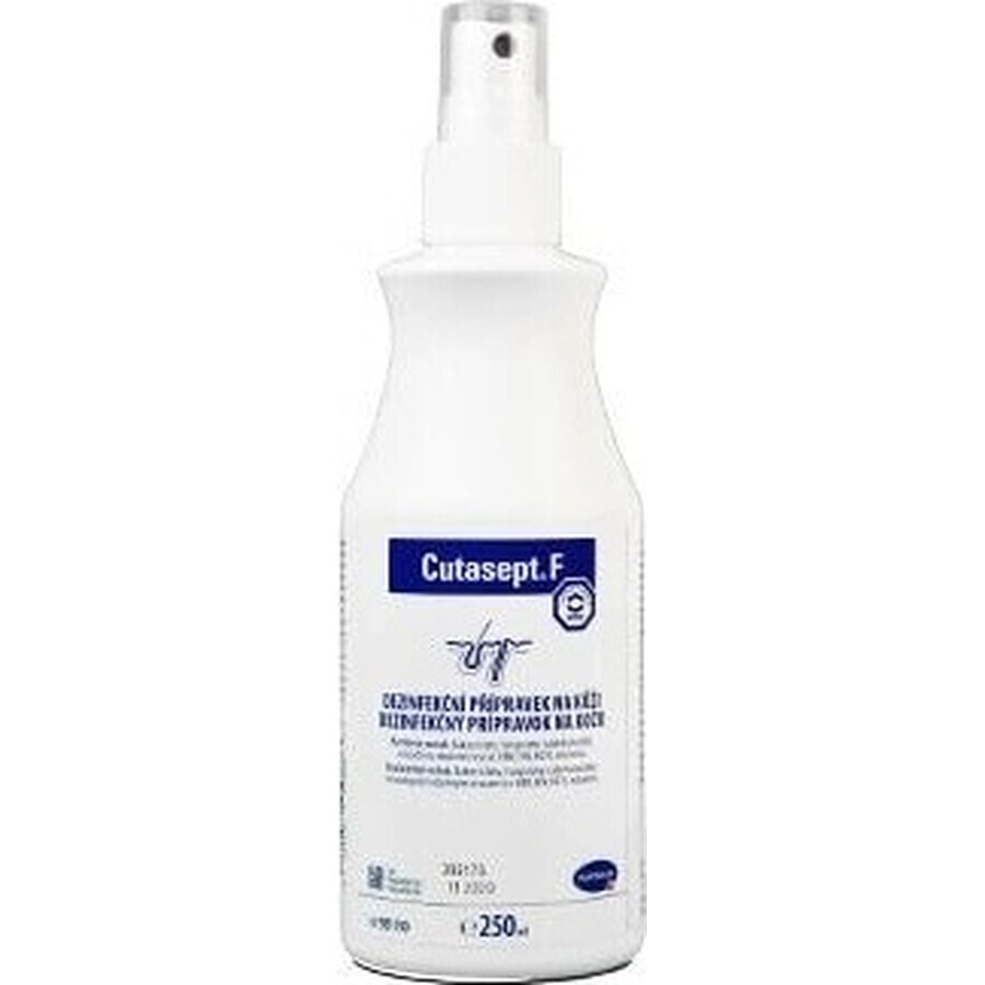 Hartmann BODE Cutasept F Spray 1×250 ml, disinfettante cutaneo alcolico incolore