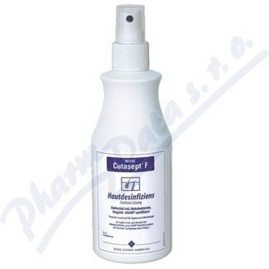 Hartmann BODE Cutasept F Spray 1×250 ml, disinfettante cutaneo alcolico incolore