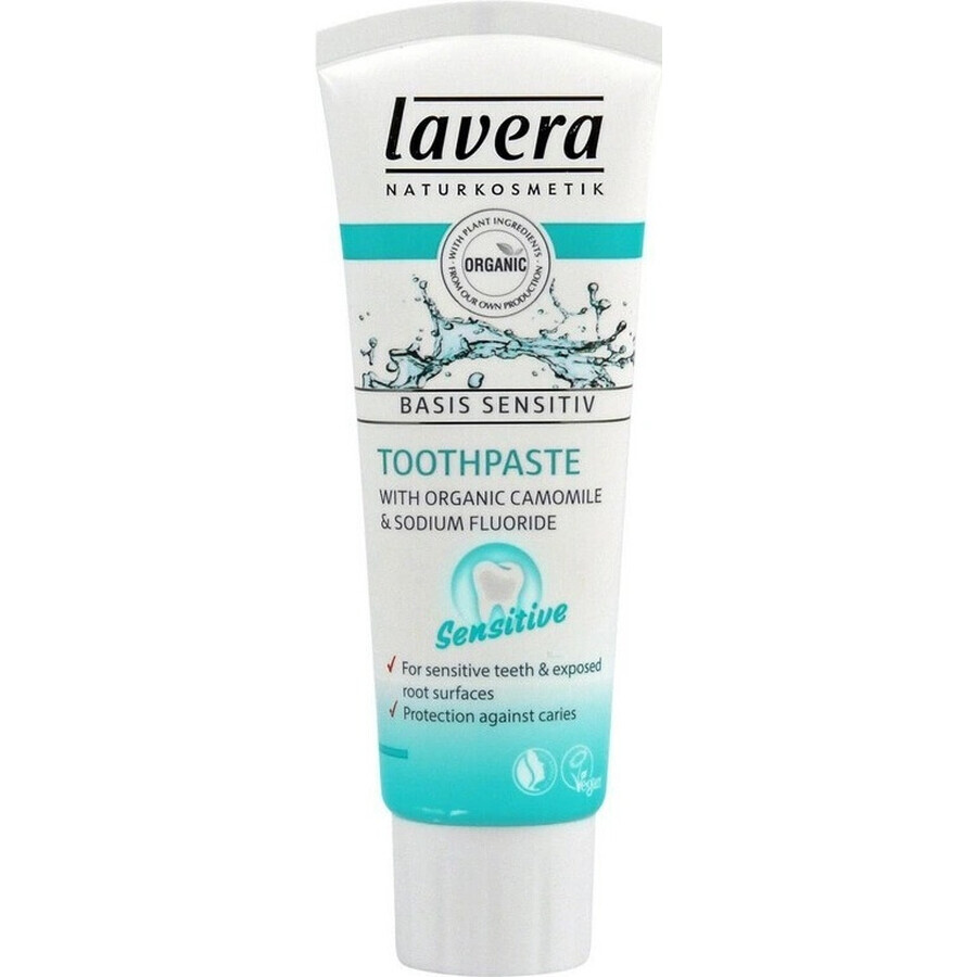 lavera Zahnpasta mit Minze COMPLETE CARE 1×75 ml, Zahnpasta