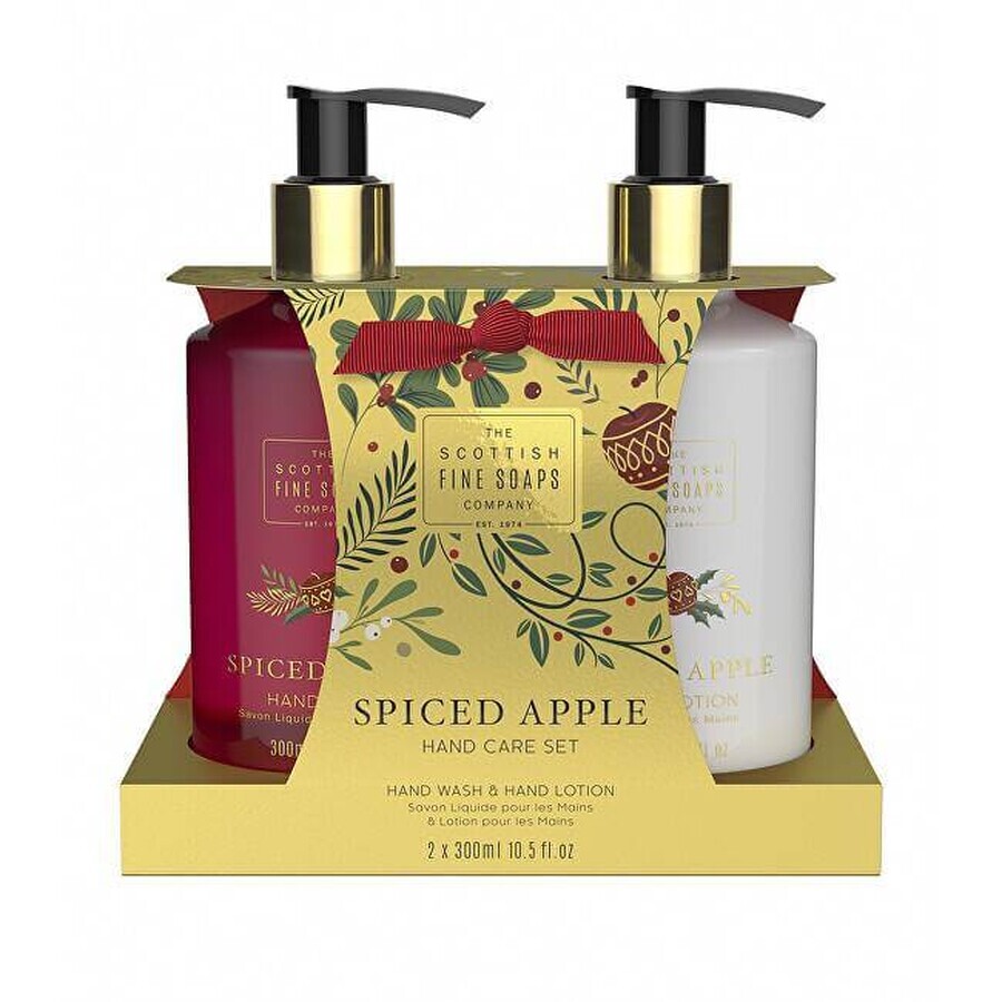 Set pentru îngrijirea mâinilor Scottish Fine Soaps Spiced Apple & Spices 1×1set