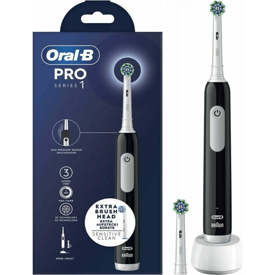 Spazzolino elettrico Oral-B EK Pro Series 1 Nero 1×1