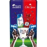 Gift set - Head & Shoulders Deep Cleanse 300 ml shampoo and Old Spice Whitewater 150 ml deodorant 1×1pc 1×1pc, cosmetic gift pack