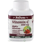 MedPharma VITAMINA C 1000 mg cu șolduri de trandafir 1×37 tbl, eliberare treptată