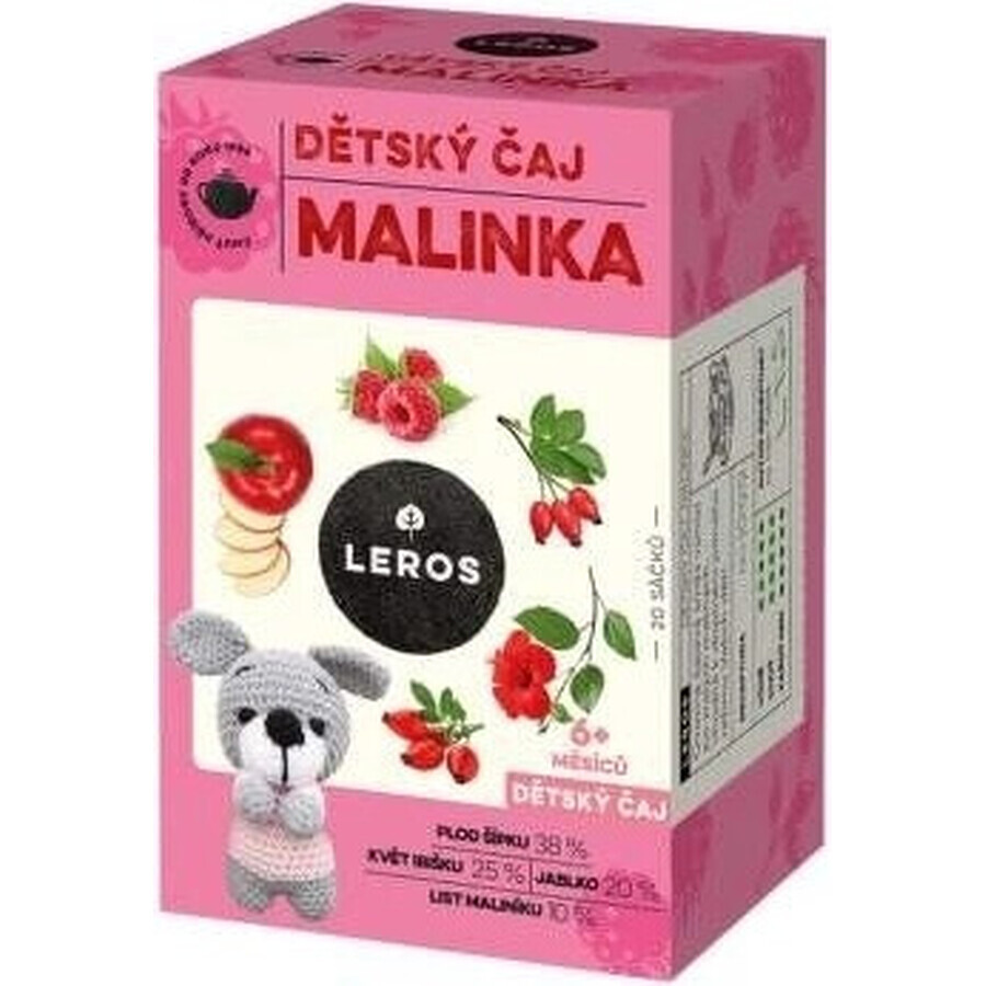 LEROS TÉ INFANTIL MALINKA 2x20g, té para niños