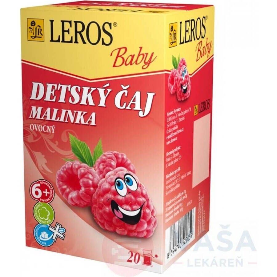 LEROS TÉ INFANTIL MALINKA 2x20g, té para niños