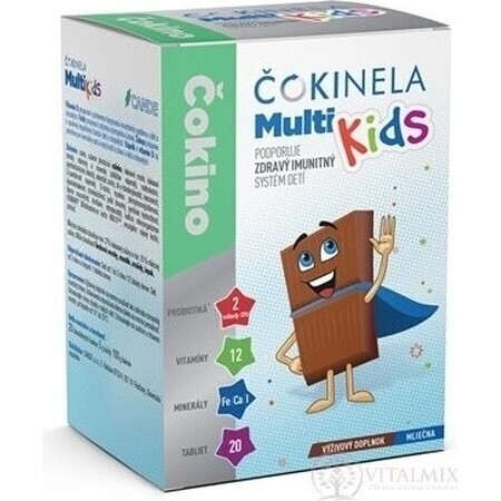 Chocinella Multi Kids tablete de ciocolată 1×20 buc