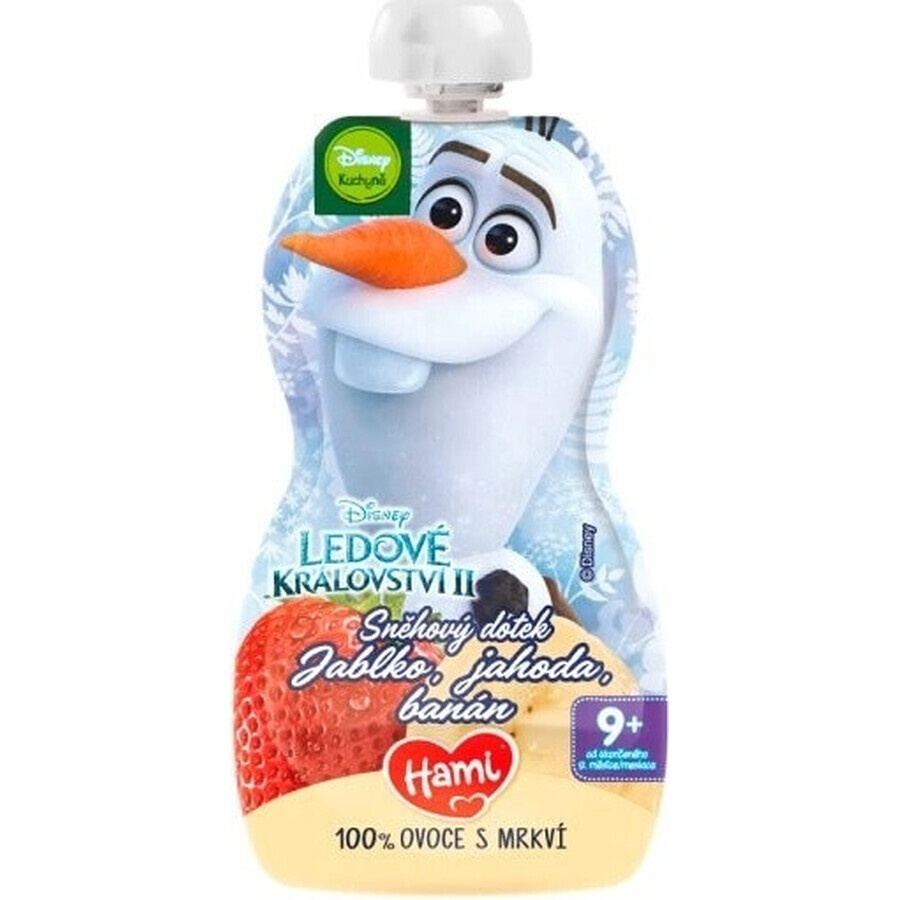 HAMI Disney Frozen capsulă Strawberry Olaf 1×110 g, capsulă de fructe