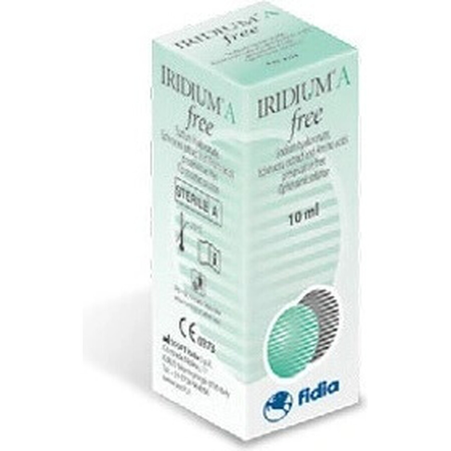 IRIDIUM A liber Soluție ocular 1×10 ml, izotonică sterilă