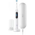 Oral B EK iO Series 9 White alabaster + toothbrush holder + travel case 1×1 set, electronic toothbrush