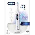 Oral B EK iO Series 9 White alabaster + toothbrush holder + travel case 1×1 set, electronic toothbrush