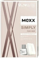 MEXX SIMPLY FOR HER apă de toaletă 20ML + săpun 75G 1&#215;1pcs, set de produse cosmetice pentru femei