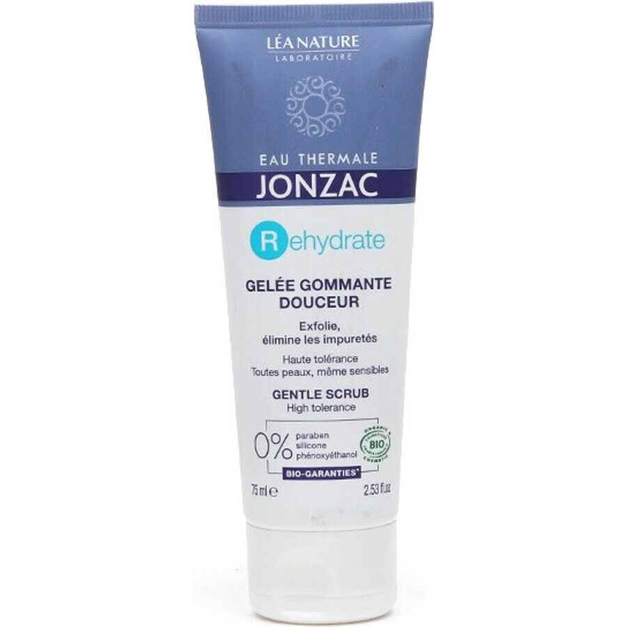 JONZAC Rehydrate GENTLE PEELING GEL BIO pentru față 1×75 ml