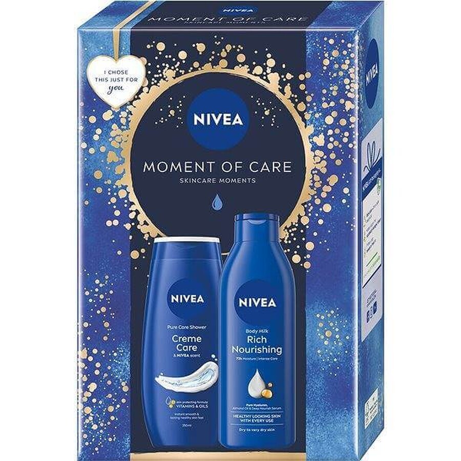 NIVEA BOX BODY CARE 1×1 buc, pachet cadou