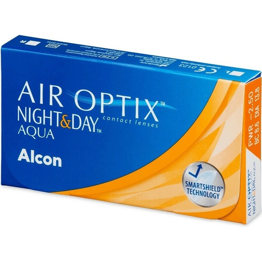 Airoptix Night&Day Aqua D-0.50 Z8.4 6St.