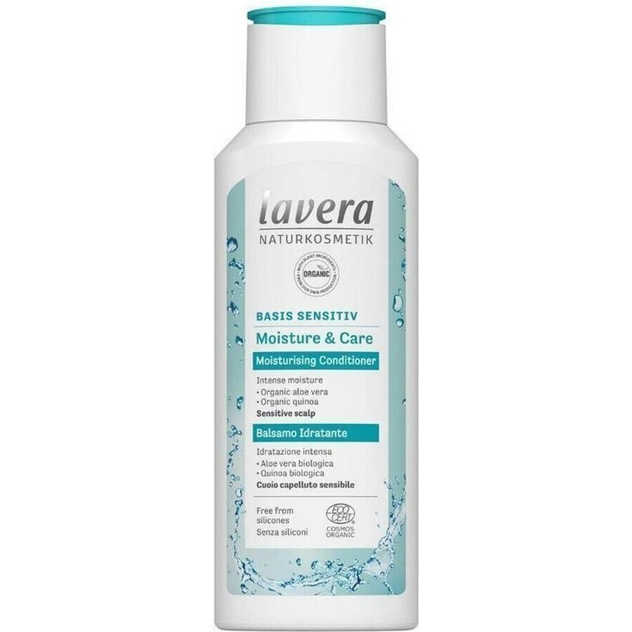 lavera Basis Acondicionador Hidratación y Cuidado 1×200 ml, acondicionador