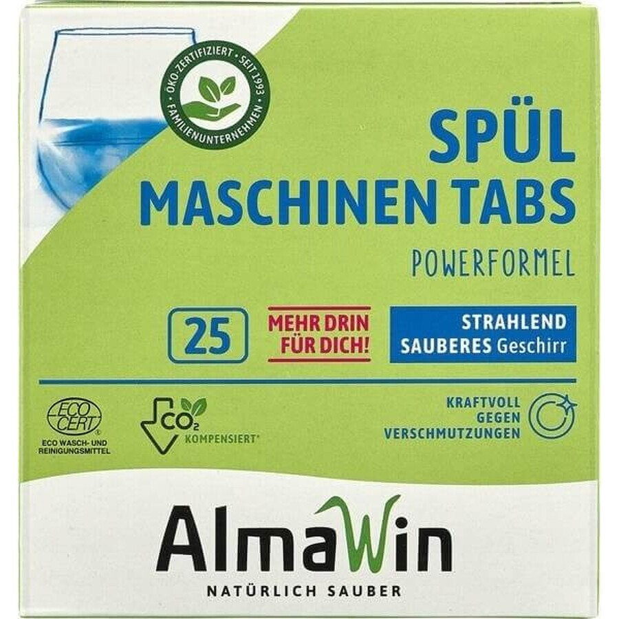 ALMAWIN Pastillas para lavavajillas 1×25 unid.