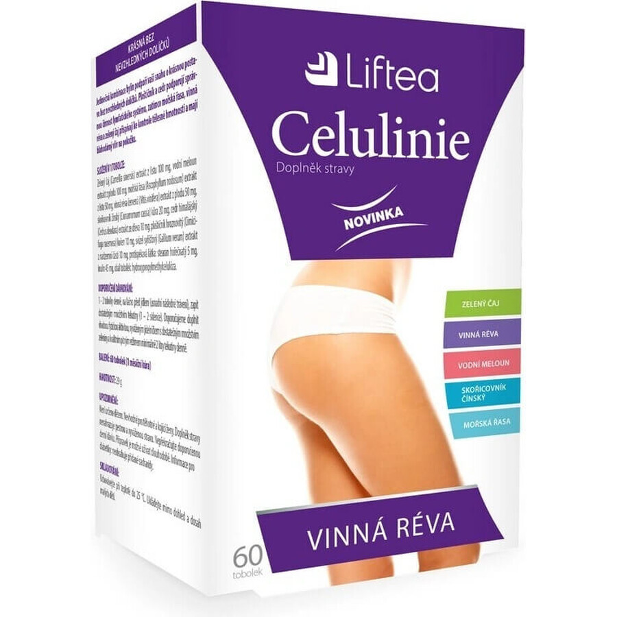 LIFTEA CELLULINIA 1×60 cps, voedingssupplement