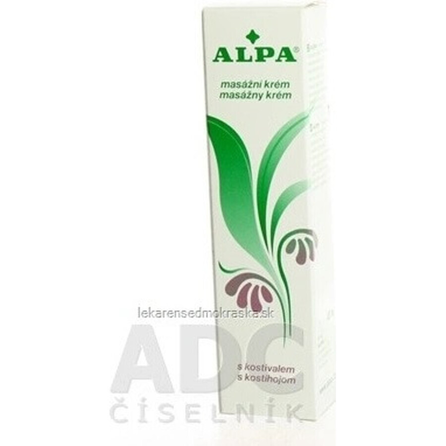 ALPA CREAM COSTIHOJ 1×40 g, masaj pe bază de plante