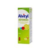 Alvityl Defenses + vitamina D sirop fără zahăr, 240 ml, Urgo