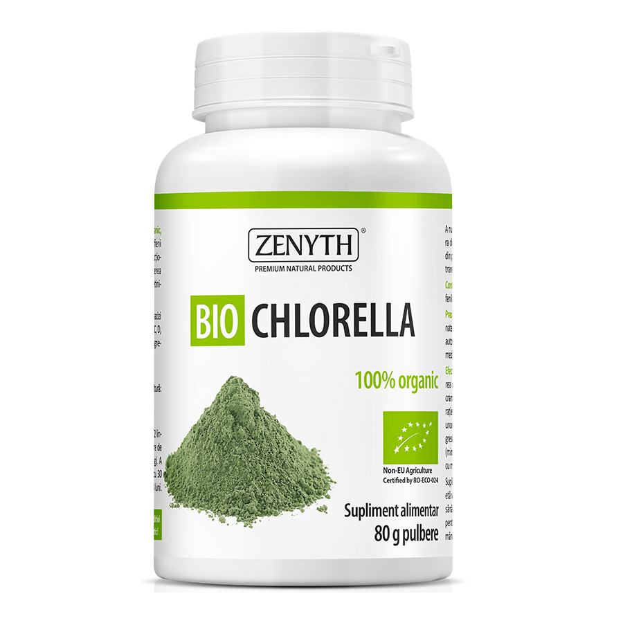 Bio Chlorella, 80g pulbere, Zenyth