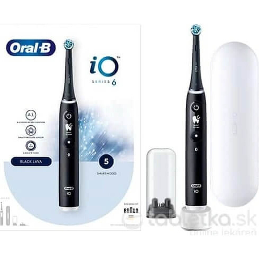 Oral B Oral B iO Series 6 Nero 1×1 Spazzolino elettrico, spazzolino elettrico