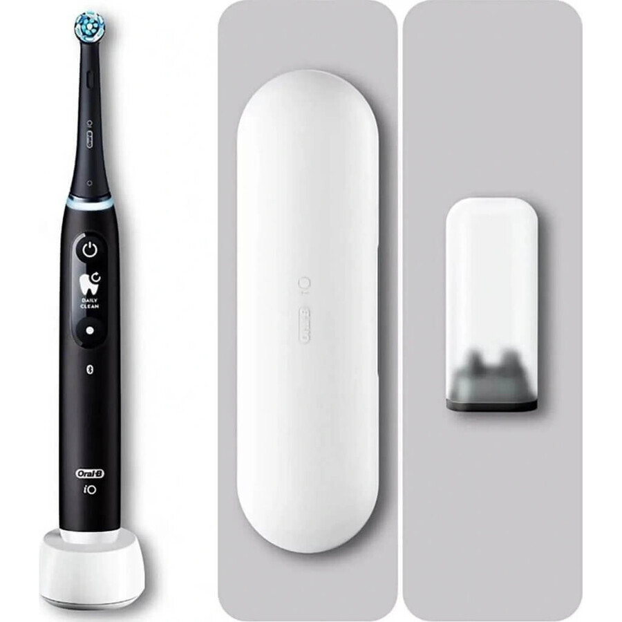 Oral B Oral B iO Series 6 Nero 1×1 Spazzolino elettrico, spazzolino elettrico