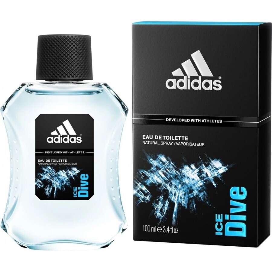 Adidas Ice Dive Edt 100ml 1×100 ml, Apă de toaletă