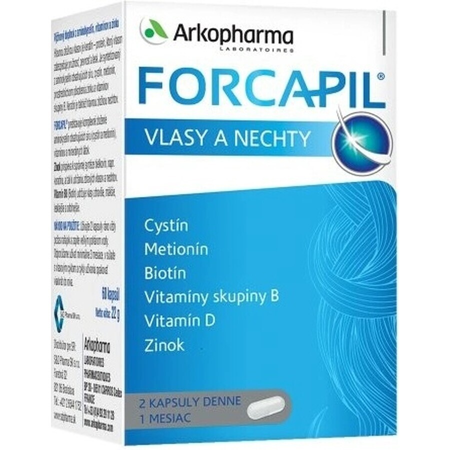 FORCAPIL 1×60 cps, supliment alimentar