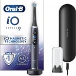 Oral B EK iO Series 9 Black onyx + suport periuță de dinți + cutie de călătorie 1×1 set, periuță de dinți electronică