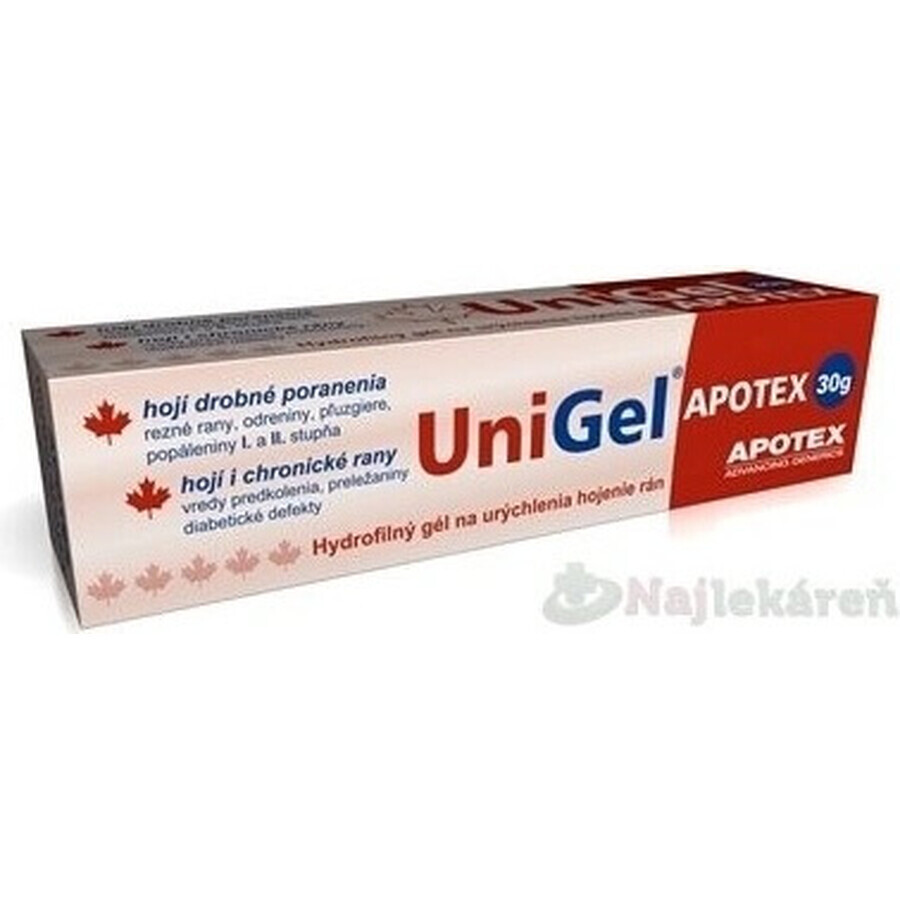 HemaGel 30G 1×30 g, gel hidrofilic