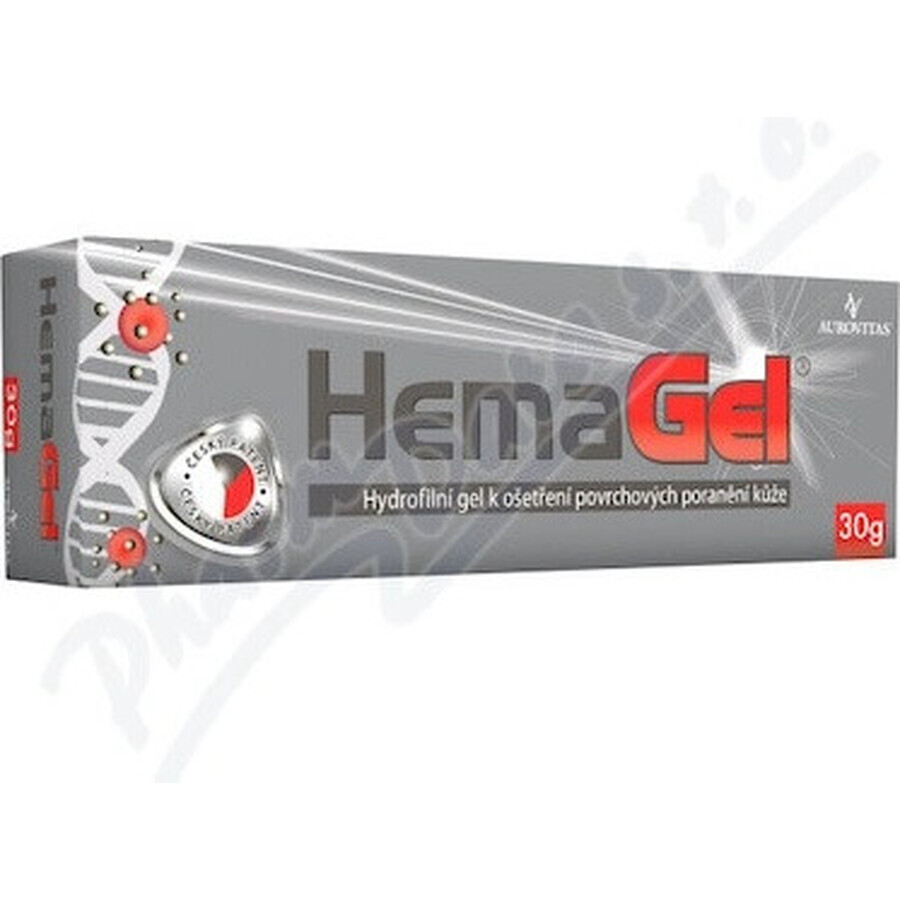 HemaGel 30G 1×30 g, gel hidrofilic