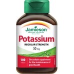 JAMIESON POTASIO 50 mg 1×100 tbl, potasio