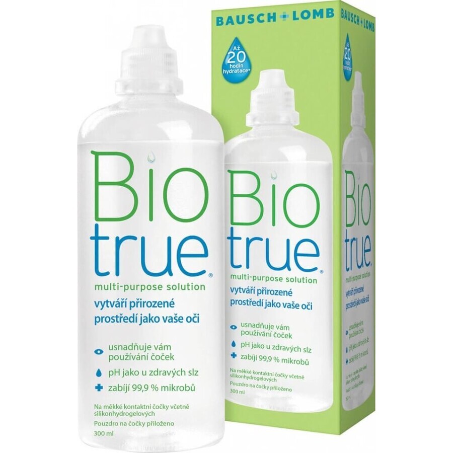 Biotrue Multifunctional Solution 1×300 ml, lens solution