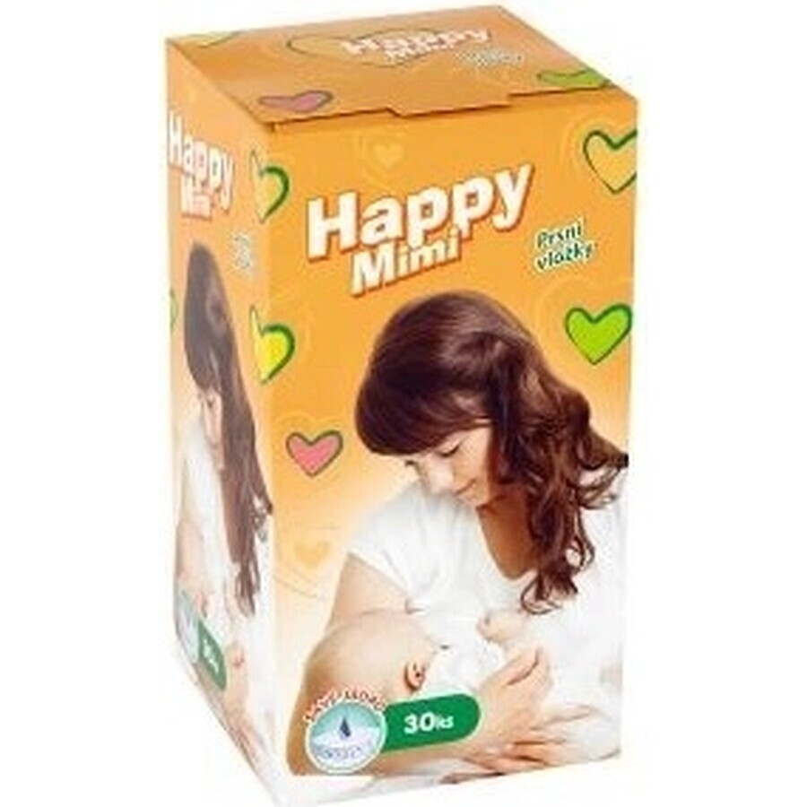 Tampoane pentru sân Happy Mimi 1×30 buc, tampoane pentru sân