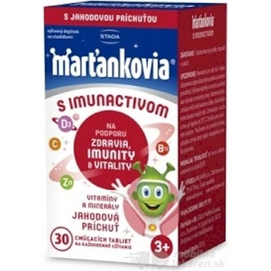 STADA Martiankovia con Fresa Immunactiv 1×30 tbl, complemento alimenticio