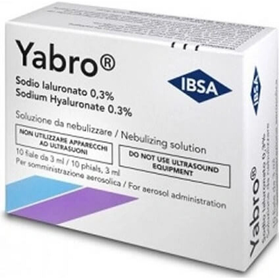 Yabro 10×3 ml, soluție de pulverizare