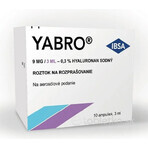 Yabro 10×3 ml, soluție de pulverizare