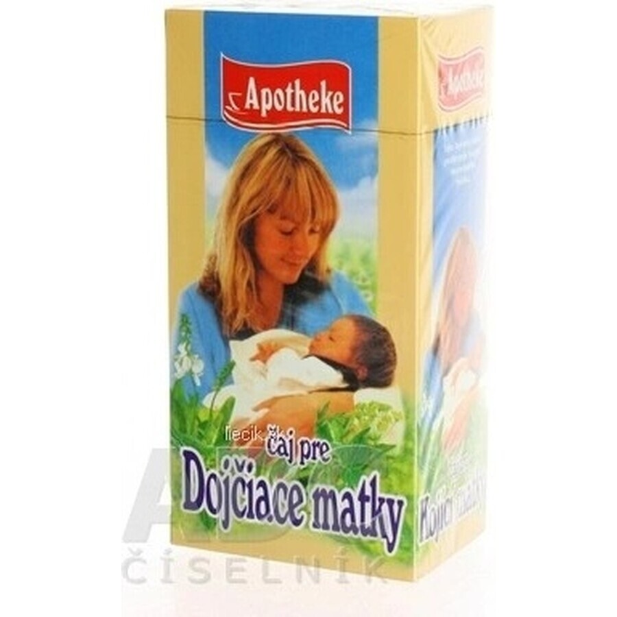 APOTHEKE TEA FOR NURSING MOTHERS 20×1,5 g (30 g), ceai de plante