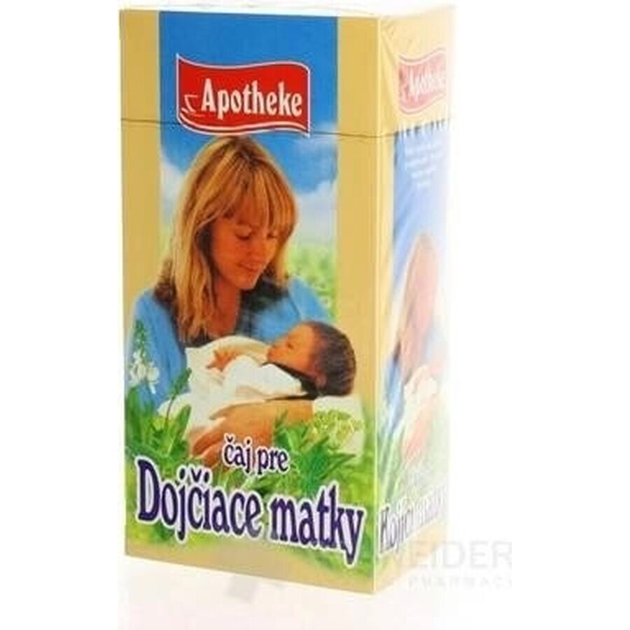 APOTHEKE TEA FOR NURSING MOTHERS 20×1,5 g (30 g), ceai de plante