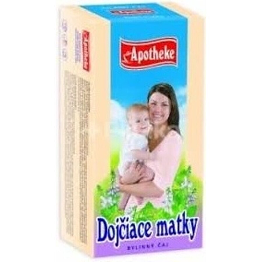 APOTHEKE TEA FOR NURSING MOTHERS 20×1,5 g (30 g), ceai de plante