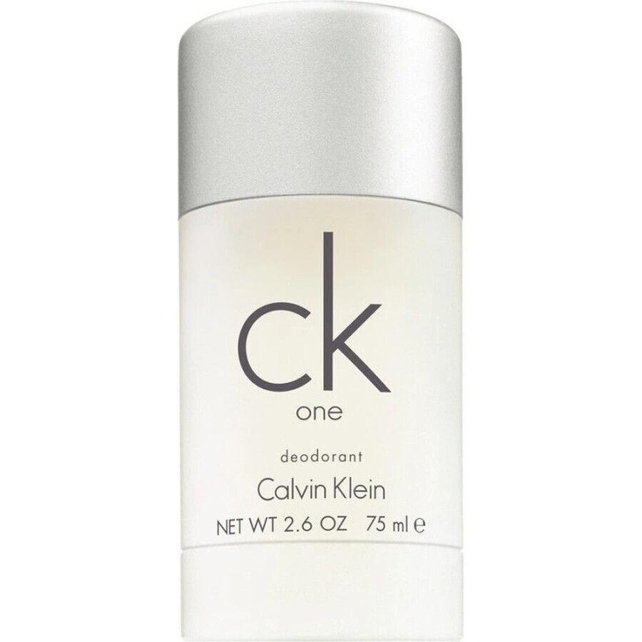 Calvin Klein One Tuhy Deo 75ml 1×75 ml, solid deodorant