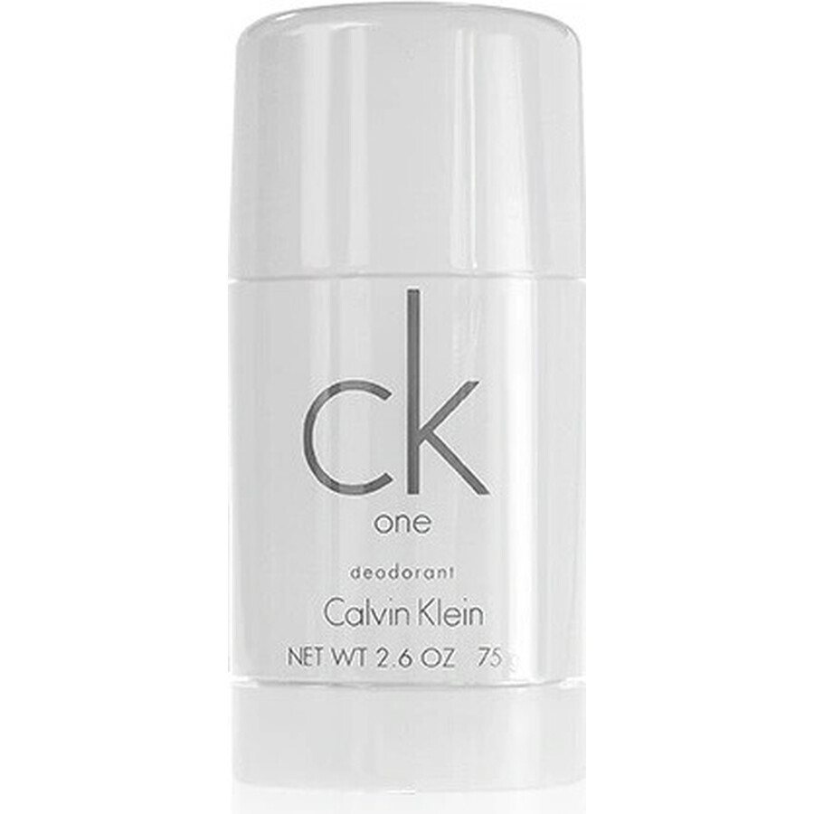 Calvin Klein One Tuhy Deo 75ml 1×75 ml, solid deodorant